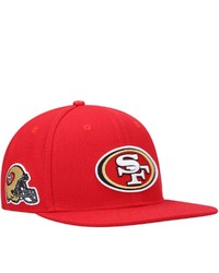 PRO STANDARD Scarlet San Francisco 49ers Logo Ii Snapback Hat At Nordstrom