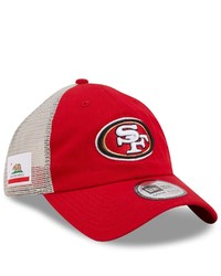 New Era Scarletwhite San Francisco 49ers Flag 9twenty Trucker Snapback Hat At Nordstrom