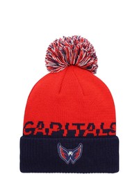adidas Rednavy Washington Capitals Cold Rdy Cuffed Knit Hat With Pom At Nordstrom