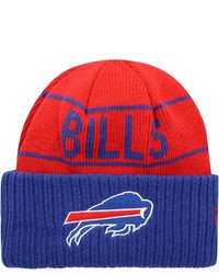 New Era Redroyal Buffalo Bills Reversible Cuffed Knit Hat At Nordstrom