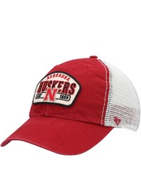 '47 Scarlet Nebraska Huskers Penwald Trucker Snapback Hat At Nordstrom