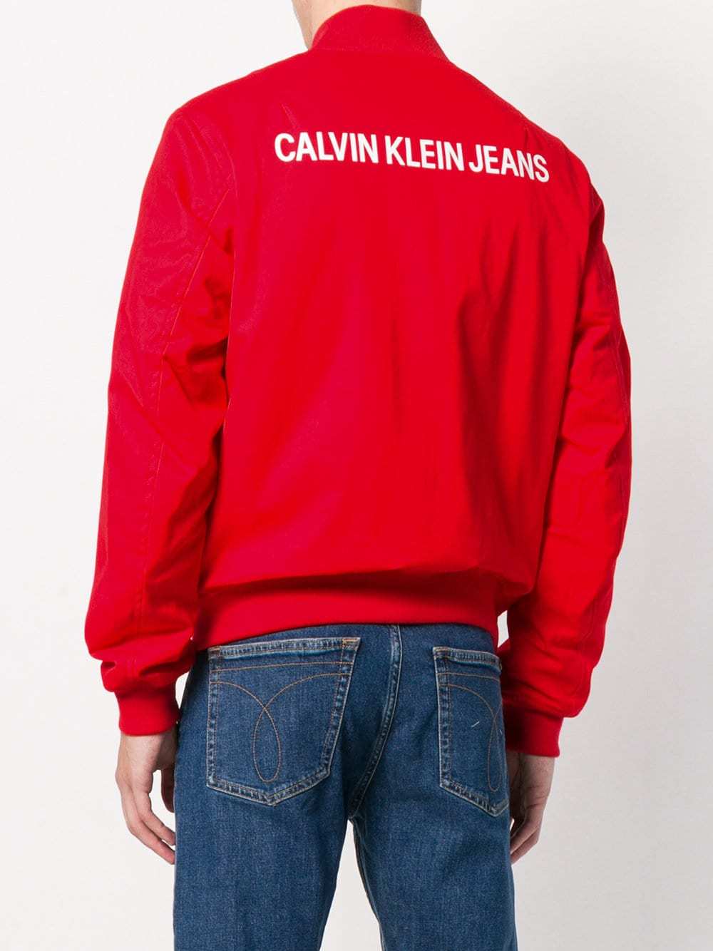 Calvin Klein Jeans Logo Bomber Jacket, $176 farfetch.com | Lookastic
