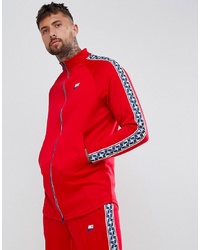 Nike Track Jacket With Taped S In Red Aj2681 657