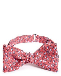 Red Print Bow-tie