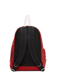 Undercover Red A Orange Print Backpack