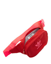 adidas Originals Red Adicolor Dual Function Crossbody And Waist Bag