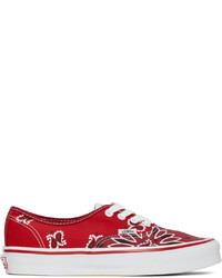 Vans Red Pink Bedwin The Heartbreakers Edition Og Authentic Lx Sneakers