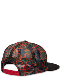 New Era Miami Heat Nba Camo Face Snapback Hat