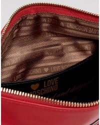 Love Moschino Printed Clutch Bag