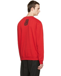 McQ Alexander Ueen Red Bunny Clean Sweatshirt