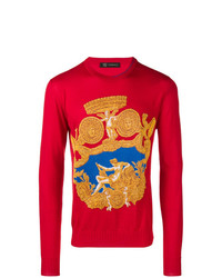 Versace Baroque Knit Sweater