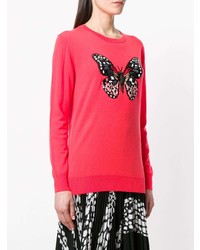 Markus Lupfer Butterfly Sequin Sweater