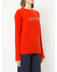 Bella Freud Charm Print Sweater