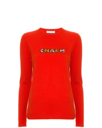 Bella Freud Charm Print Sweater