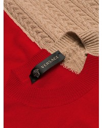 Versace Cursive Logo Demi Sweater
