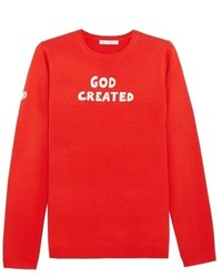 Bella Freud God Created Merino Wool Sweater