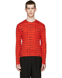 J.W.Anderson Jw Anderson Red Diagram T Shirt