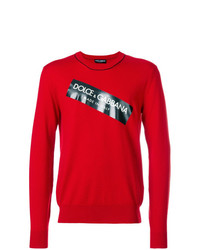 Dolce & Gabbana Logo Patch Sweater