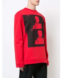 Raf Simons Long Sleeved Photographic Pullover