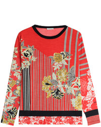 Etro Printed Wool Pullover