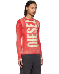 Diesel Red K Atullus Round Sweater