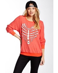 Wildfox Couture Wildfox Skeleton Heart Sweatshirt