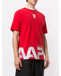 AAPE BY A BATHING APE Aape By A Bathing Ape Logo T Shirt