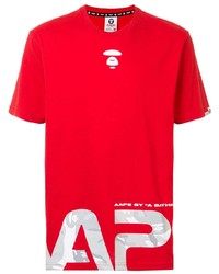 AAPE BY A BATHING APE Aape By A Bathing Ape Logo T Shirt