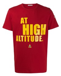 Moncler At High Altitude Print T Shirt