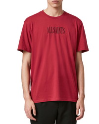AllSaints Brackets Logo T Shirt