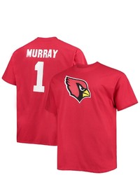 FANATICS Branded Kyler Murray Cardinal Arizona Cardinals Big Tall Player Name Number T Shirt