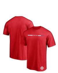 FANATICS Branded Red Bayern Munich Crossbar T Shirt