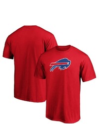 FANATICS Branded Red Buffalo Bills Primary Logo Team T Shirt