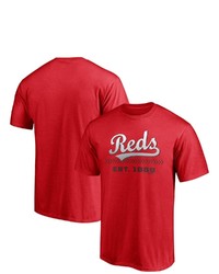 FANATICS Branded Red Cincinnati Reds Big Tall Dedication T Shirt