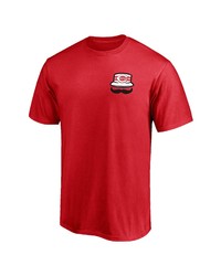 FANATICS Branded Red Cincinnati Reds Stache Hometown T Shirt