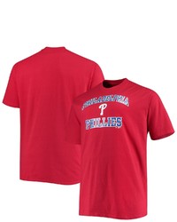 FANATICS Branded Red Philadelphia Phillies Big Tall Heart T Shirt At Nordstrom