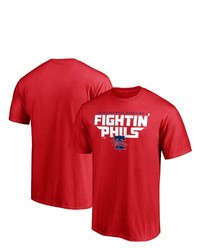 FANATICS Branded Red Philadelphia Phillies Hometown Fightin Phils T Shirt