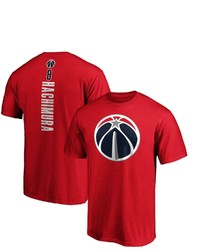 FANATICS Branded Rui Hachimura Red Washington Wizards Playmaker Name Number T Shirt At Nordstrom