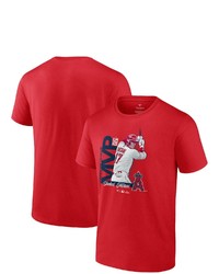 FANATICS Branded Shohei Ohtani Red Los Angeles Angels 2021 Al Mvp Big Tall T Shirt At Nordstrom