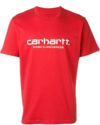 Carhartt Logo Print T Shirt