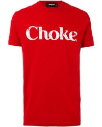 DSQUARED2 Choke Print T Shirt