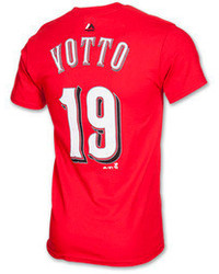 Majestic Cincinnati Reds Mlb Joey Votto Name And Number T Shirt