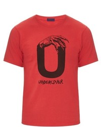 Undercover Claw O Print Cotton T Shirt
