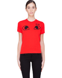 Comme des Garcons Comme Des Garons Play Red Eye T Shirt