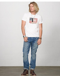 Denim & Supply Ralph Lauren Core American Flag Graphic T Shirt