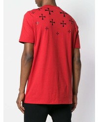 Neil Barrett Cross Motif T Shirt