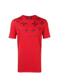 Neil Barrett Cross Motif T Shirt