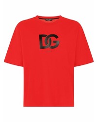 Dolce & Gabbana Dg Logo Print T Shirt