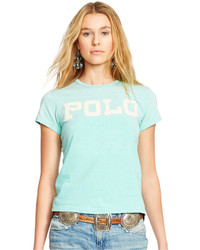 Polo Ralph Lauren Distressed Graphic T Shirt