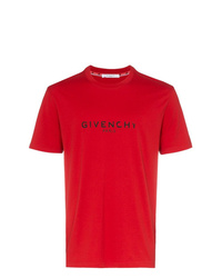 Givenchy Distressed Logo T Shirt